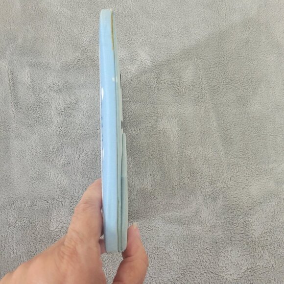 Mud Pie Baby Talk Picture Photo Frame Boy Cloth Covered 4 X 6 S97E - Picture 7 of 7